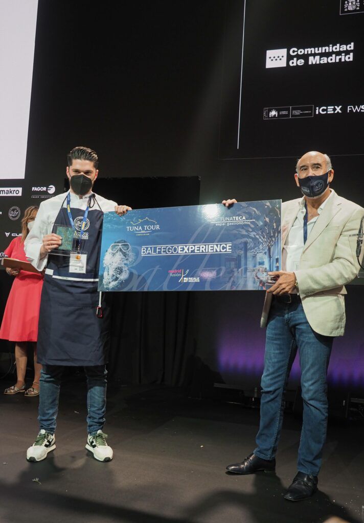 2o premio rest. Ciclo Entrega de premios chefs revelación 2021