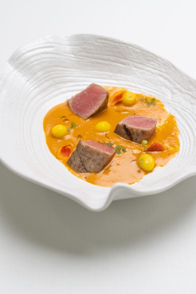 Pickled marmitako and La Mancha causa - Balfegó