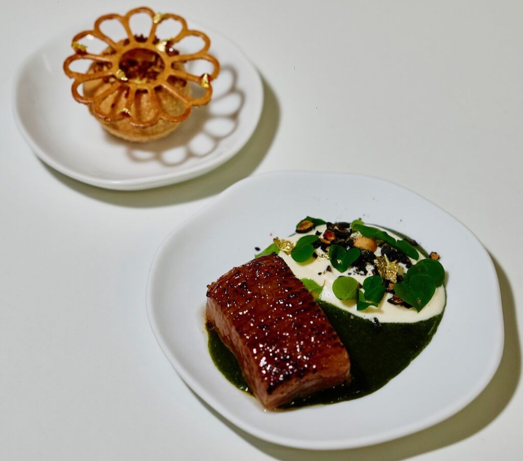 El chef alemán Franz-Josef Unterlechner gana Chef Balfegó 2025 25 Leo Besnard Ventresca de atun marinada en miso 1