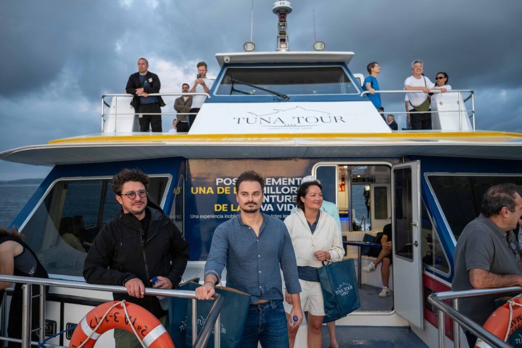 Paolo Cini, del restaurante IE Koji Sakabana de Roma, se proclama ganador de ITAMAE Balfegó 2026 14 tuna tour catamaran 1